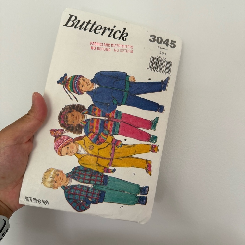 Butterick Children's Clothing Pattern‎